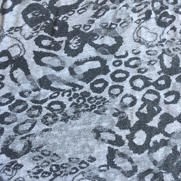 Roman's Leopard Print 3/4 Sleeve Top - Picture 4 of 4